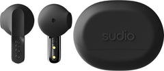 Sudio N3 True Wireless Earbuds, Black - ONLINE ONLY