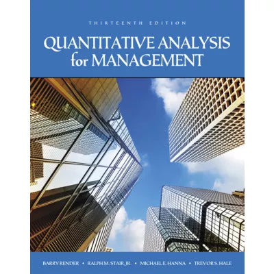 Quantitative Analysis for Management