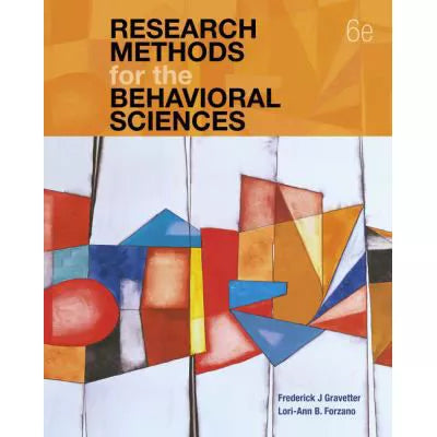 Research Methods for the Behavioral Sciences
