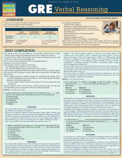 GRE - VERBAL