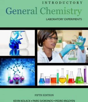 Intro General Chemi Lab Experiments